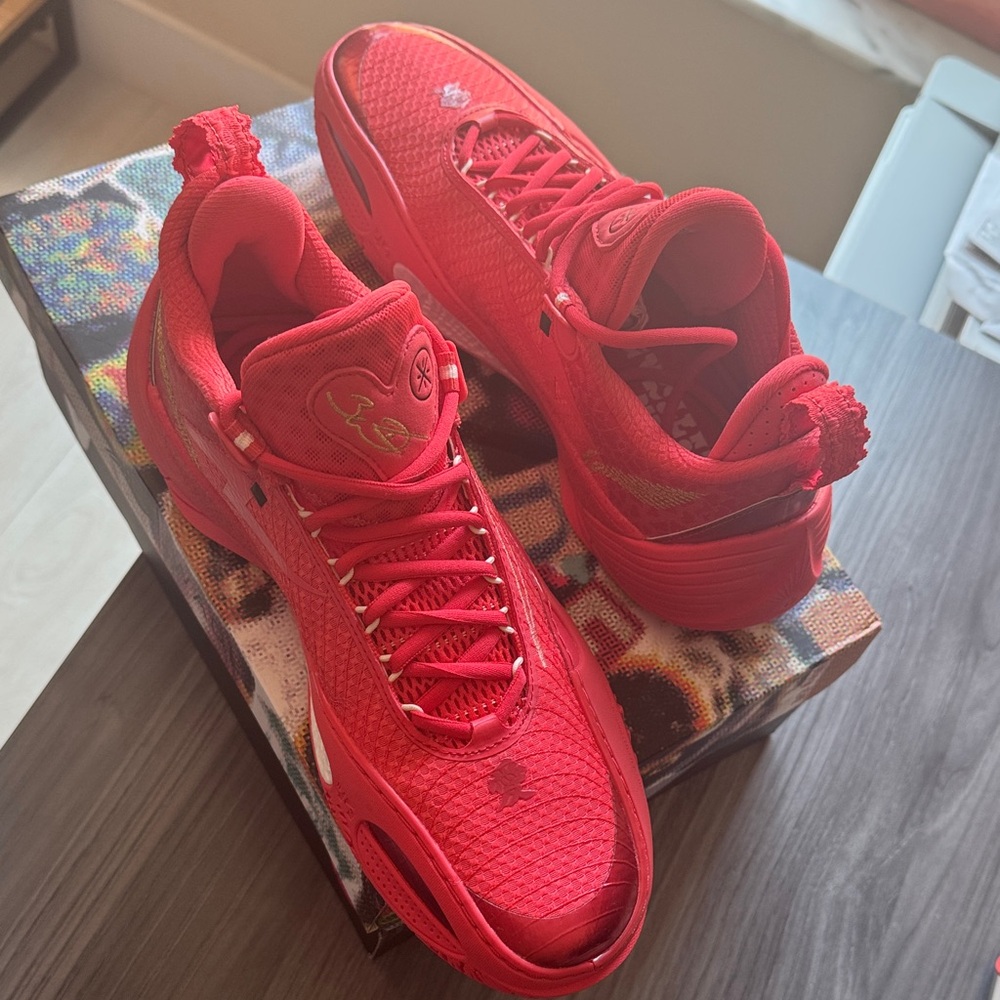 Li‑Ning Wade All City 14 Basketball Shoes – Red – Men’s 9